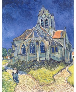 Vincent van Gogh, The Church at Auvers-sur-Oise, 1890 (oil on canvas)