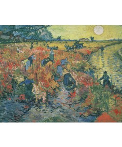 Vincent van Gogh, Red Vineyards at Arles, 1888 (oil on canvas)