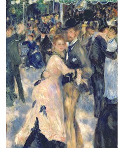 Pierre-Auguste Renoir, Ball at the Moulin de la Galette, 1876 (oil on canvas) (detail of 36481)