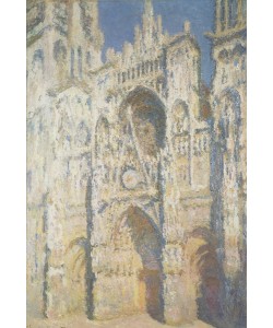 Claude Monet, Rouen Cathedral in Full Sunlight: Harmony in Blue and Gold, 1894