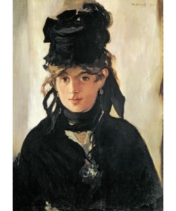 Edouard Manet, Berthe Morisot with a Bouquet of Violets, 1872 (oil on canvas)