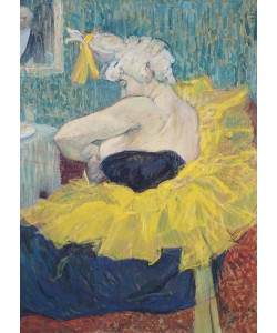 Henri de Toulouse-Lautrec, The Clowness Cha-U-Kao in a Tutu, 1895 (oil on cardboard)