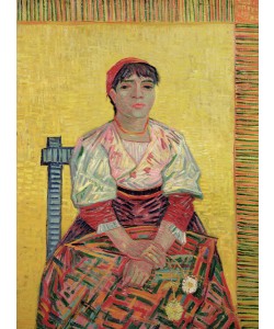 Vincent van Gogh, The Italian: Agostina Segatori, 1887 (oil on canvas)