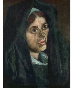 Vincent van Gogh, Peasant with moss green shawl, c.1885 (oil on canvas)