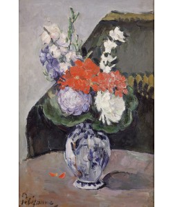 Paul Cézanne, Flowers in a Small Delft Vase, c.1873 (oil on canvas)