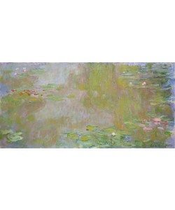 Claude Monet, Waterlilies at Giverny, 1917 (oil on canvas)