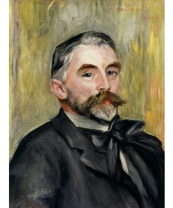 Pierre-Auguste Renoir, Portrait of Stephane Mallarme (1842-98) 1892 (oil on canvas)