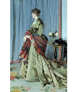 Claude Monet, Portrait of Madame Louis Joachim Gaudibert, 1868 (oil on canvas)