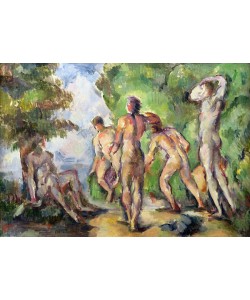Paul Cézanne, Bathers, c.1892-94 (oil on canvas)