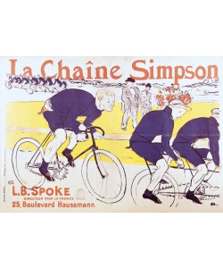 Henri de Toulouse-Lautrec, The Simpson Chain, 1896 (colour litho)