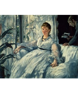 Edouard Manet, Reading, 1865 (oil on canvas)