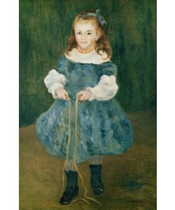 Pierre-Auguste Renoir, Girl with a skipping rope, 1876 (oil on canvas)