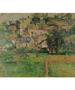 Paul Cézanne, The Hermitage at Pontoise, 1884 (oil on canvas)