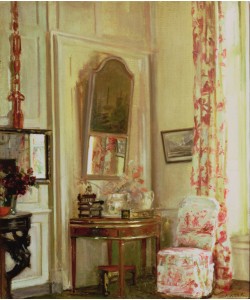 Jacques-Emile Blanche, The Pink Room (oil on canvas)