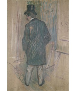 Henri de Toulouse-Lautrec, Mr Fourcade (oil on canvas)