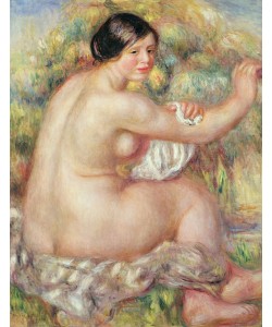 Pierre-Auguste Renoir, Large Seated Nude, 1912 (oil on canvas)