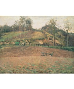 Camille Pissarro, Ploughland, 1874