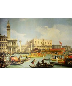 Canaletto, The Betrothal of the Venetian Doge to the Adriatic Sea, c.1739-30 (oil on canvas)