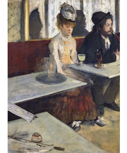 Edgar Degas, In a Cafe, or The Absinthe, c.1875-76 (oil on canvas)