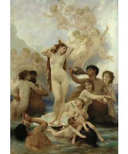 William-Adolphe Bouguereau, The Birth of Venus, 1879 (oil on canvas)