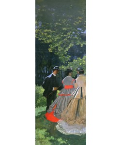 Claude Monet, Dejeuner sur L'Herbe, Chailly, 1865 (left panel) (see also 65898)