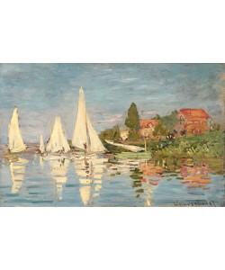 Claude Monet, Regatta at Argenteuil, c.1872 (oil on canvas)