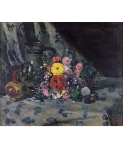 Paul Cézanne, Bouquet of Yellow Dahlias, c.1873 (oil on canvas)