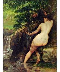 Gustave Courbet, The Source or Bather at the Source, 1868
