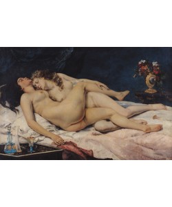 Gustave Courbet, Sleep, 1866 (oil on canvas)