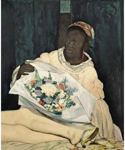 Edouard Manet, Olympia, 1863 (oil on canvas) (detail of 64183)
