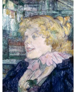 Henri de Toulouse-Lautrec, The English Girl from 'The Star' at Le Havre, 1899 (oil on panel)