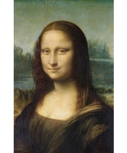 Leonardo da Vinci, Detail of the Mona Lisa, c.1503-6 (oil on panel)