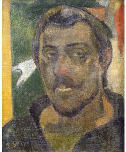 Paul Gauguin, Self Portrait, c.1890-93 (oil on canvas)