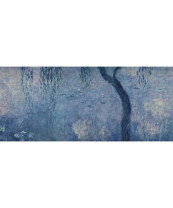 Claude Monet, Waterlilies: Two Weeping Willows, right section, c.1915-26 (oil on canvas) (see also 75700-02)