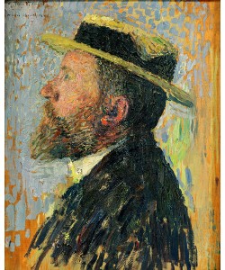 Henri Martin, Portrait of Jean Jaures (1859-1914), the French socialist leader