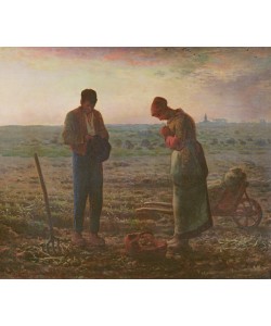Jean-Francois Millet, The Angelus, 1857-59 (oil on canvas)