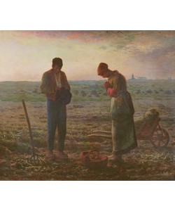 Jean-Francois Millet, The Angelus, 1857-59 (oil on canvas)