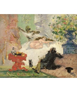 Paul Cézanne, A Modern Olympia, 1873-74 (oil on canvas)