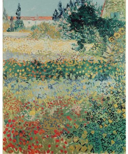 Vincent van Gogh, Garden in Bloom, Arles, July 1888 (oil on canvas)