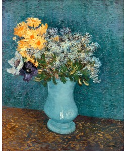 Vincent van Gogh, Vase of Flowers, 1887 (oil on canvas)