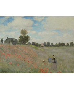 Claude Monet, Wild Poppies, near Argenteuil (Les Coquelicots: environs d'Argenteuil), 1873 (oil on canvas)