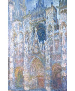 Claude Monet, Rouen Cathedral, Blue Harmony, Morning Sunlight, 1894 (oil on canvas)