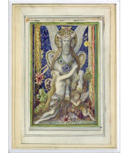 Gustave Moreau, Europa, 1897 (pencil & w/c on paper)