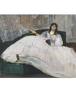 Edouard Manet, Portrait of Jeanne Duval, 1862 (oil on canvas)