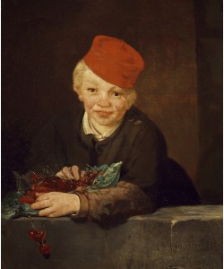 Edouard Manet, The Boy with the Cherries, 1859 (oil on canvas)