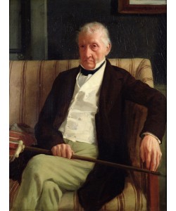 Edgar Degas, Portrait of Hilaire Degas (1770-1858), grandfather of the artist, 1857 (oil on canvas)
