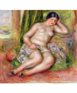 Pierre-Auguste Renoir, Sleeping Odalisque, or Odalisque in Turkish Slippers, c.1915-17 (oil on canvas)