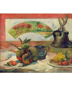 Paul Gauguin, Still Life with a Fan, c.1889 (oil on canvas)