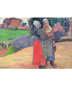 Paul Gauguin, Breton Peasants, 1894 (oil on canvas)
