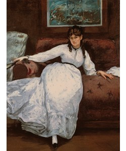 Edouard Manet, The Rest, portrait of Berthe Morisot (1841-95), 1870 (oil on canvas)